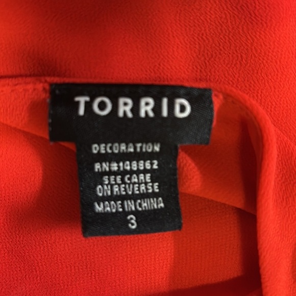 Torrid Vibrant Red Tank - Picture 3 of 4